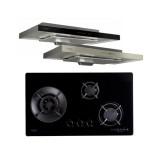 (Bundle) Fujioh FH-GS 5030 SVGL Gas Hob + FR MS 1990 R Super Slim Cooker Hood (900mm)